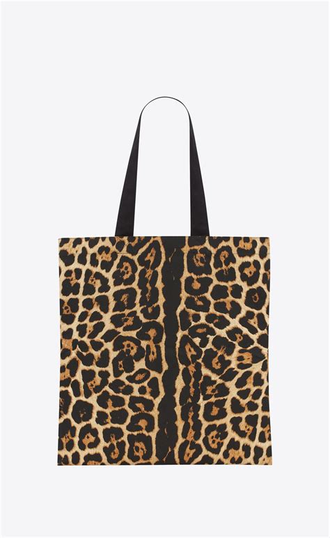 totebag leopard ysl|ysl leopard tote.